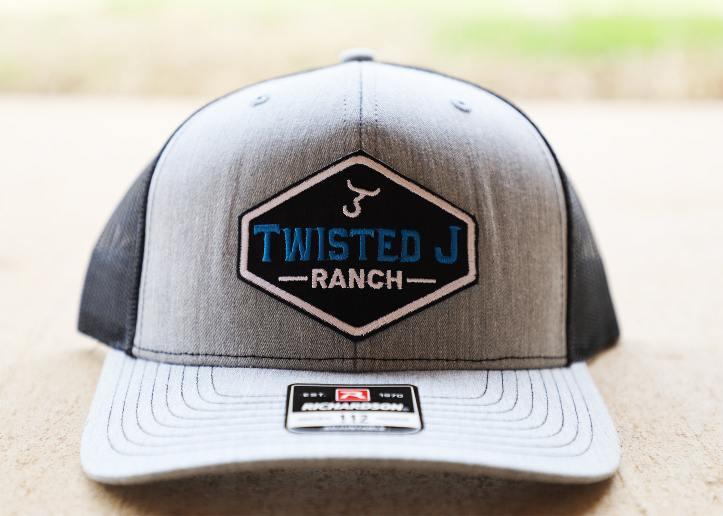 TJR - Ranch Patch - Grey/Blk