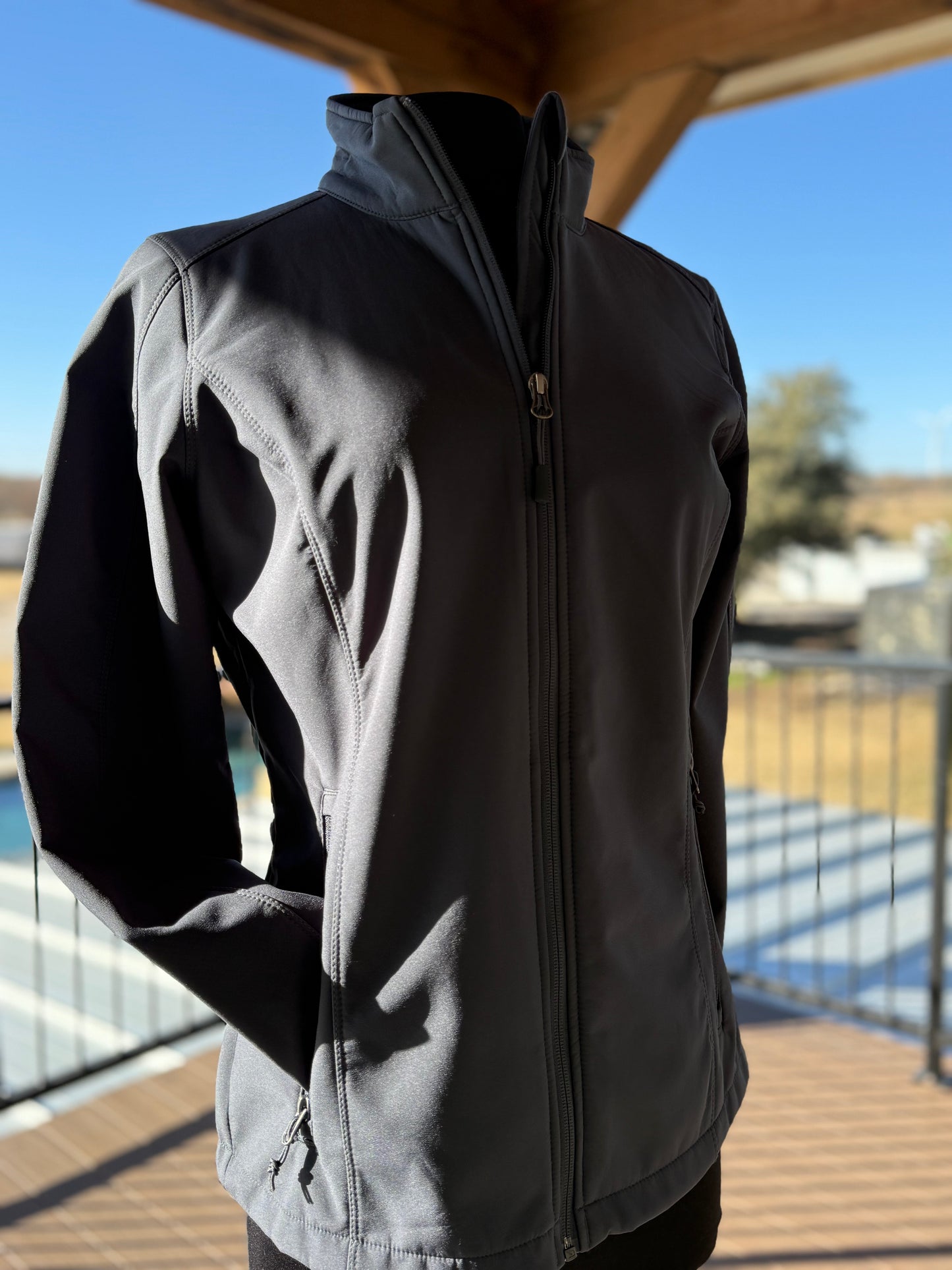 FITTED Grey Softshell Jacket