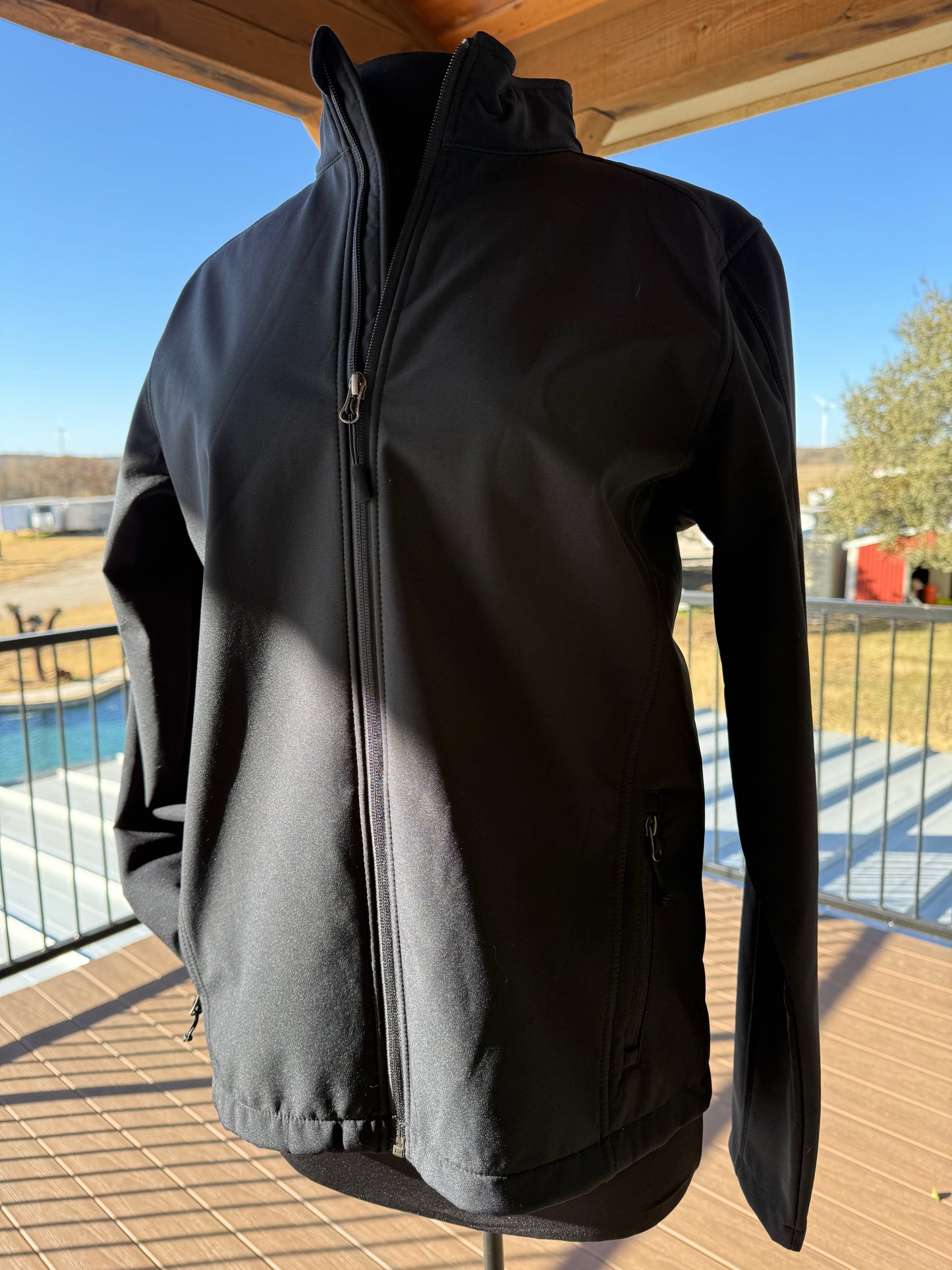 YOUTH - Blk Eddie Stinson Softshell Jacket