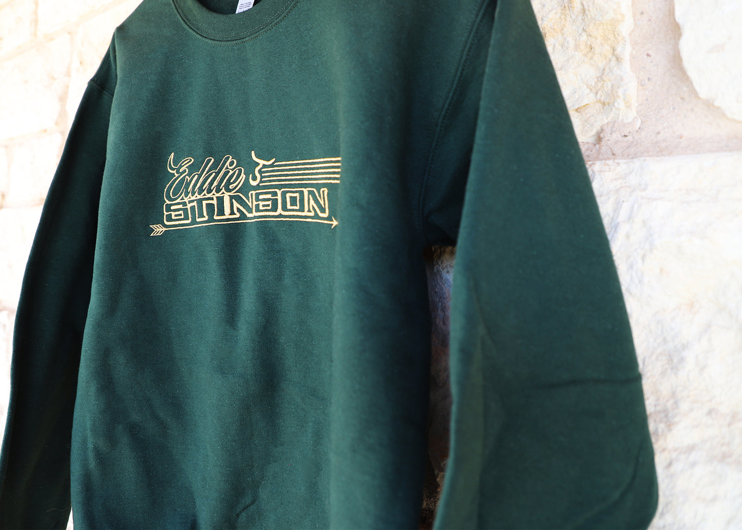 NEW - Sweatshirt - Green/Gold