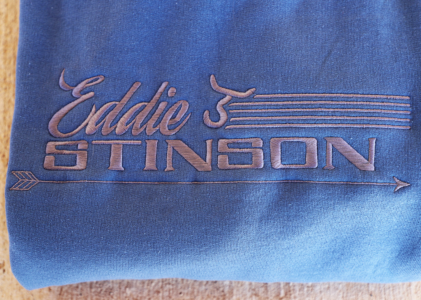 SALE - Sweatshirt - Blue Jean/Silver