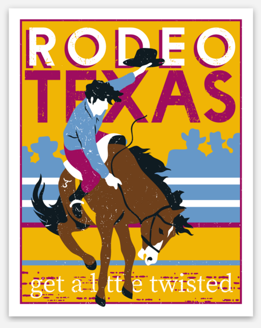 Rodeo Texas Sticker