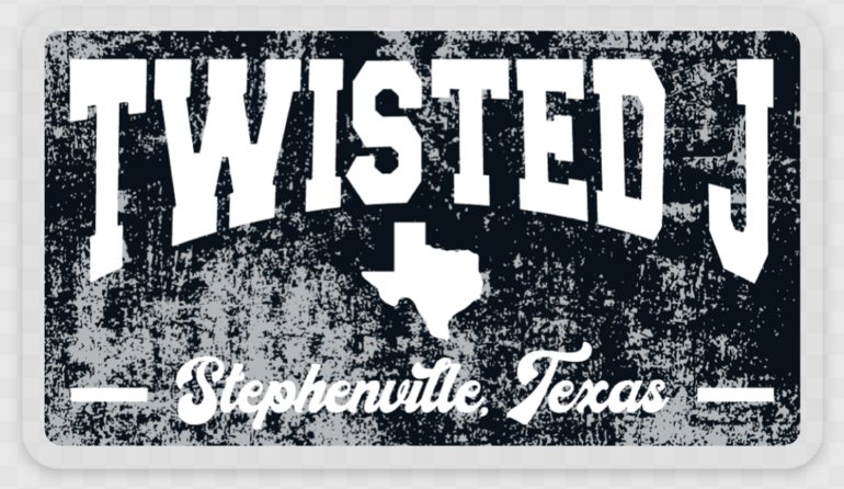 Twisted J Ryan Sticker