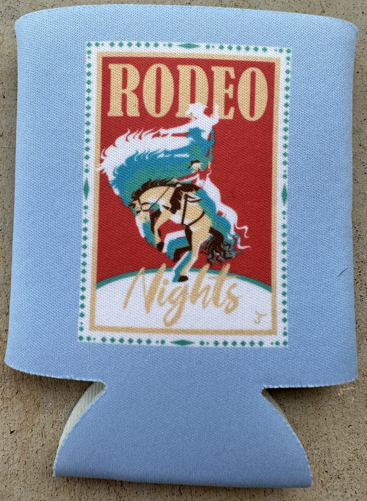 Rodeo Nights Can Cooler