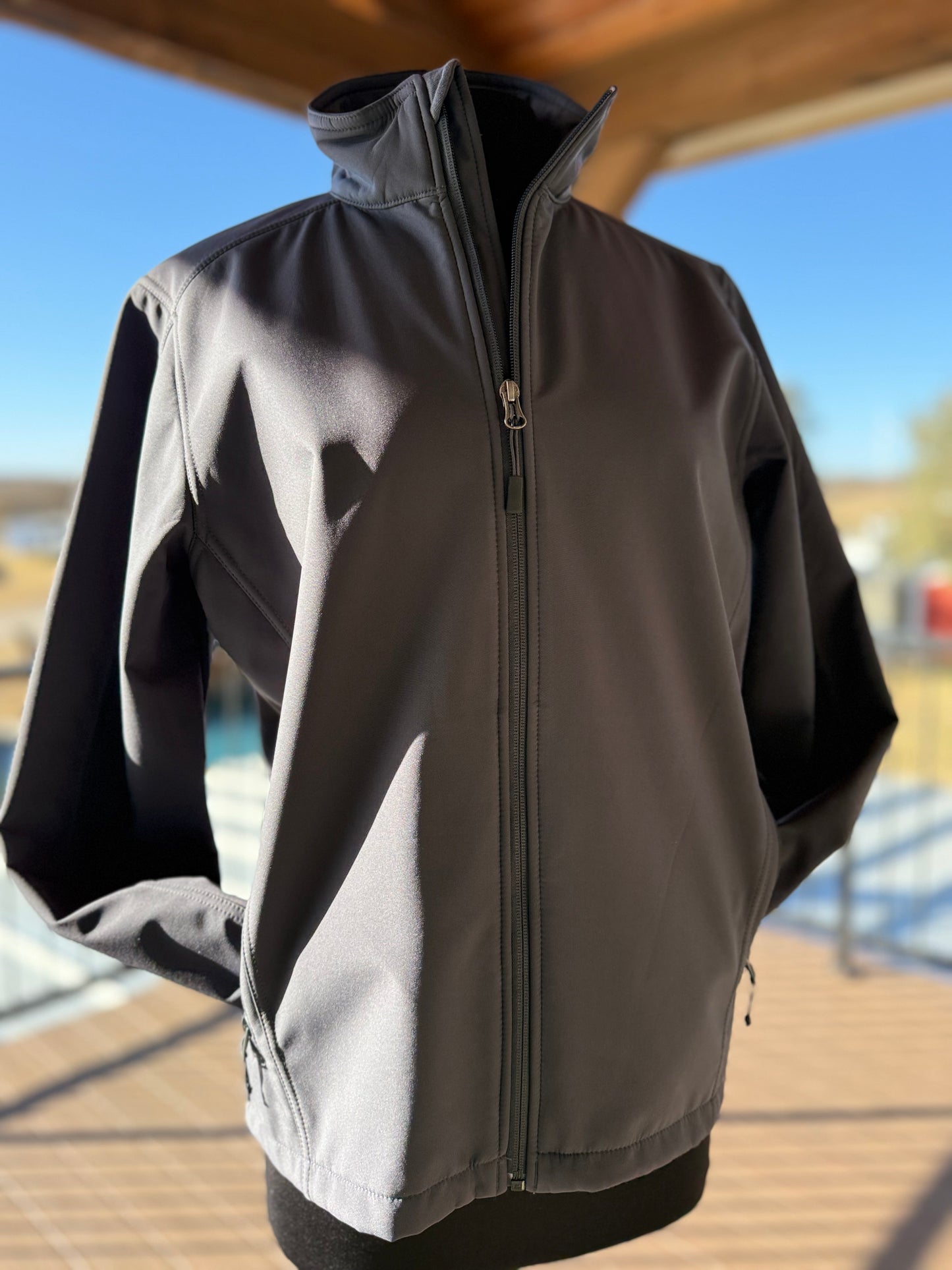 Unisex Eddie Grey Softshell Jacket