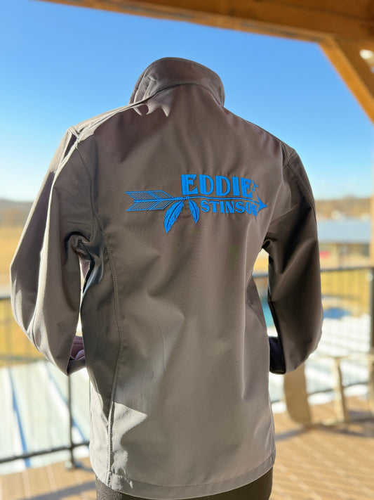 Unisex Eddie Grey Softshell Jacket