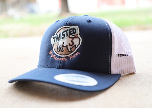 TJR - Twisted Buffalo - Navy/Wht