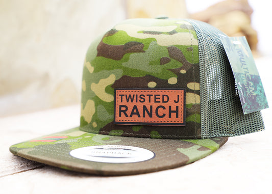 TJR - Leather Patch - Camo