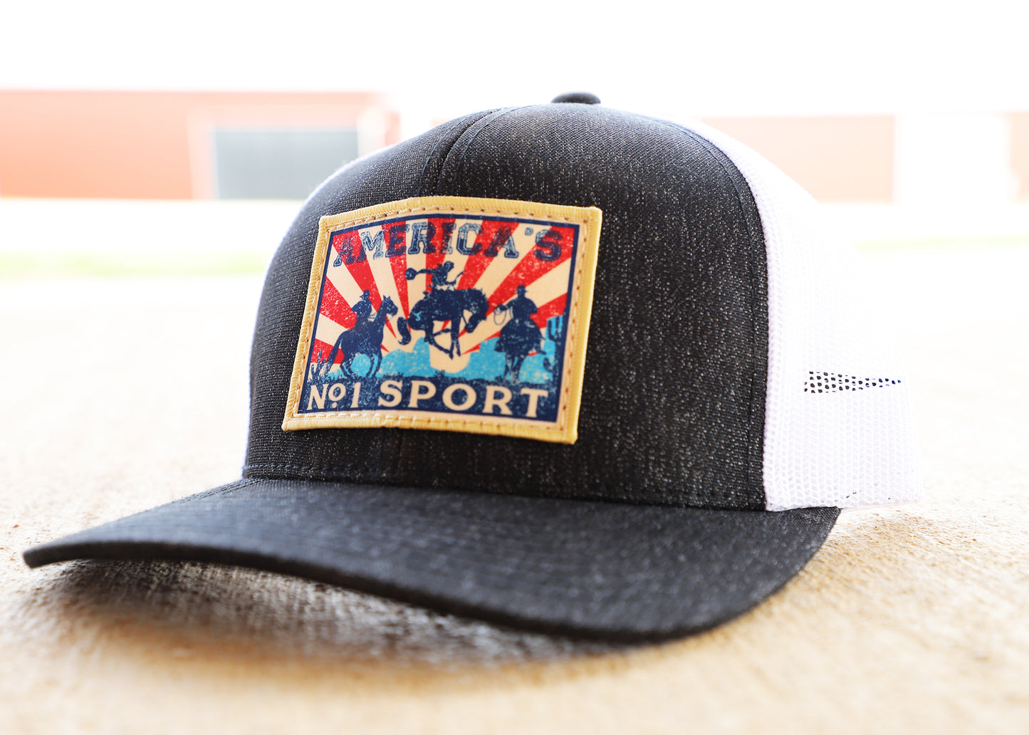 TJR - America's No1 Sport - Hthr Black/White