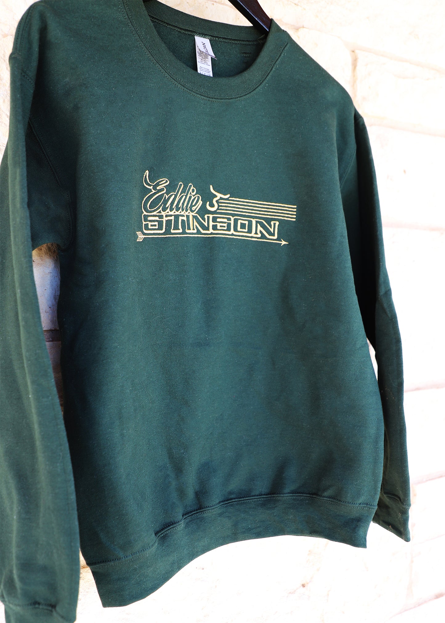 NEW - Sweatshirt - Green/Gold
