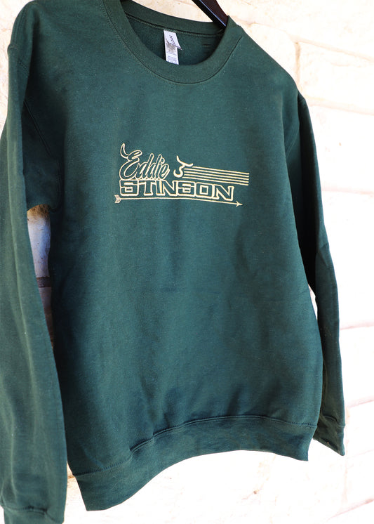 NEW - Sweatshirt - Green/Gold