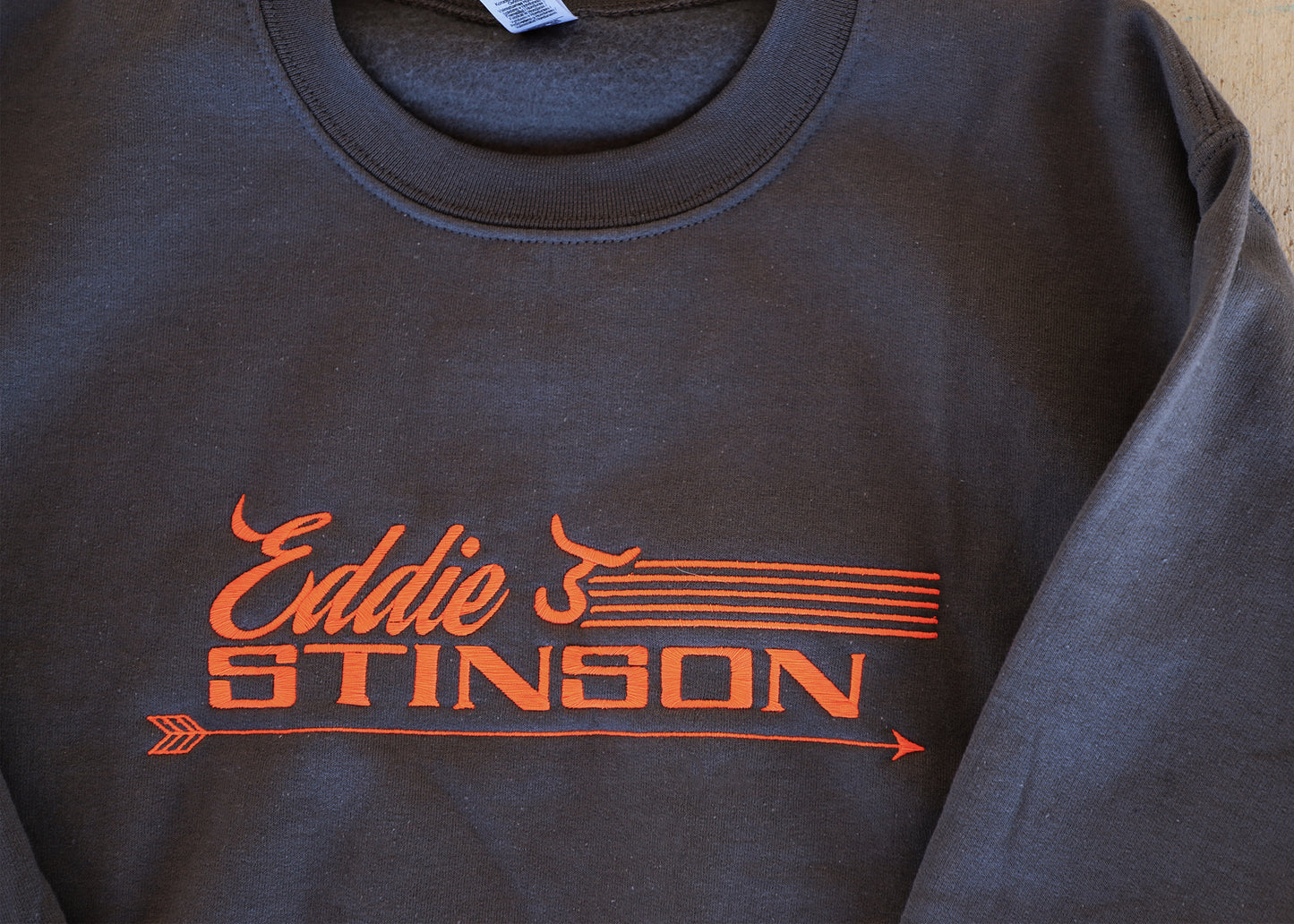 SALE - Sweatshirt - Charcoal/Orange