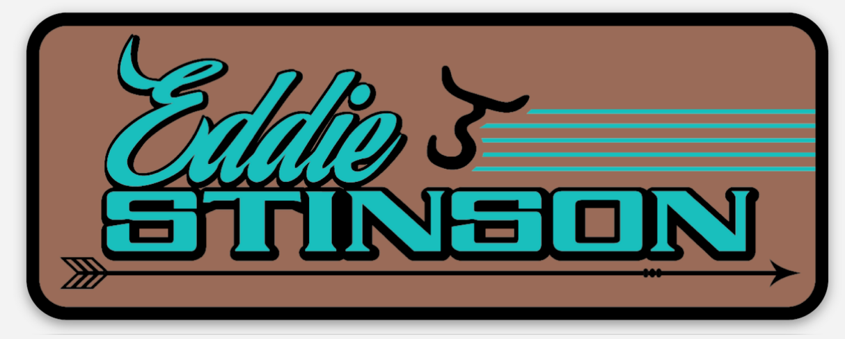 Line Eddie Sticker - Turquoise