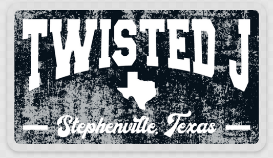 Twisted J Ryan Sticker