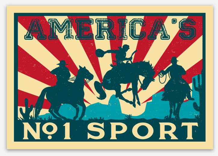 Americas No1 Sport Sticker