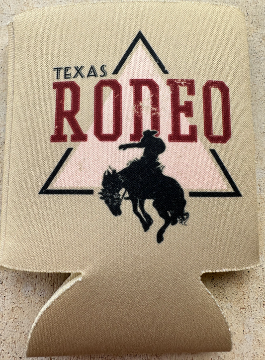 Texas Rodeo Can Cooler